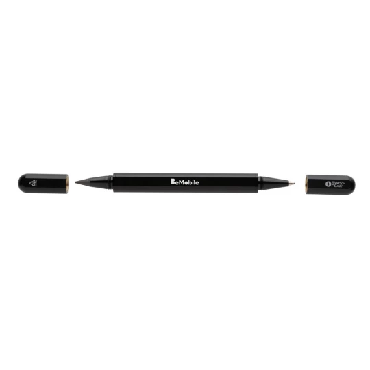 Długopis 2 w 1 Swiss Peak Storm, aluminium z recyklingu (P611.251)-1