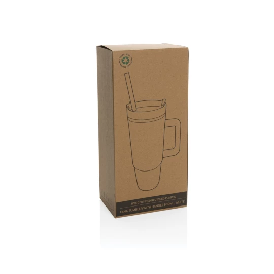 Kubek podróżny 900 ml Tana, plastik z recyklingu (P437.103)-1