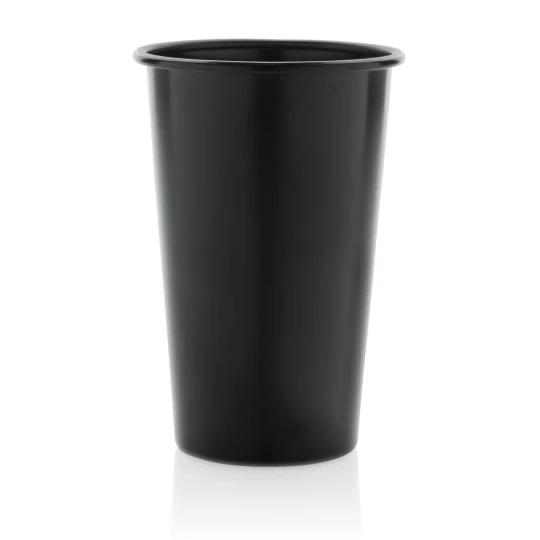 Lekki kubek podróżny 450 ml Alo, aluminium z recyklingu (P437.201)-1