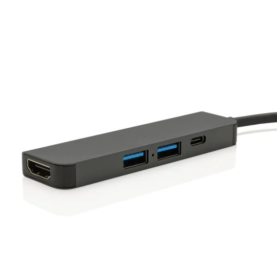 Hub USB 3.0 i USB typu C Terra, wejście HDMI 4K, RABS (P308.652)-1