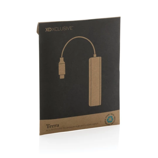 Hub USB 3.0 i USB typu C Terra, wejście HDMI 4K, RABS (P308.652)-1