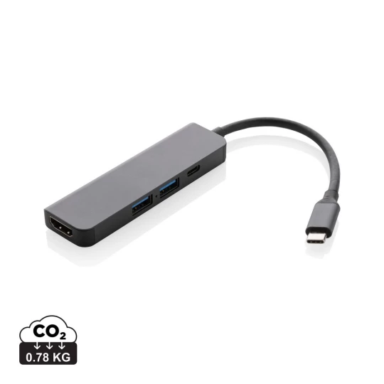 Hub USB 3.0 i USB typu C Terra, wejście HDMI 4K, RABS (P308.652)-1