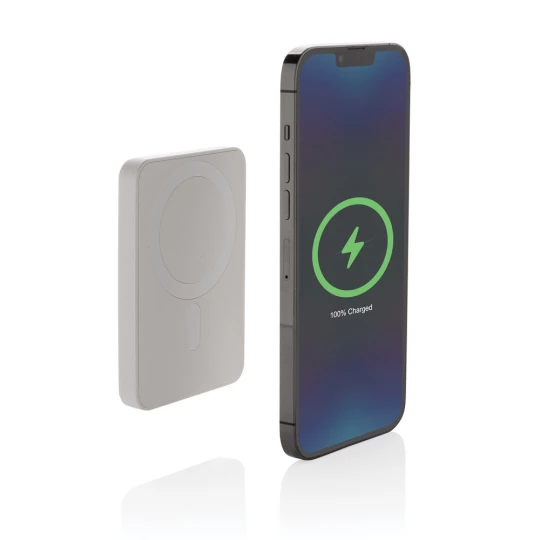 Magnetyczny bezprzewodowy power bank 5000 mAh Magnetix (P322.403)-1