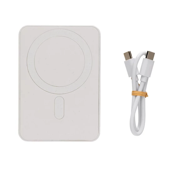 Magnetyczny bezprzewodowy power bank 5000 mAh Magnetix (P322.403)-1