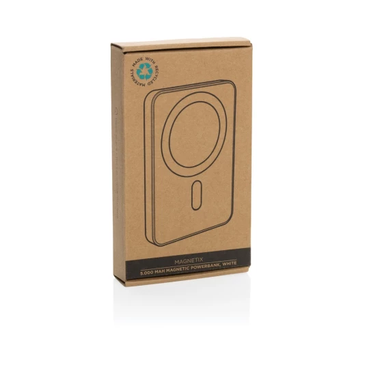 Magnetyczny bezprzewodowy power bank 5000 mAh Magnetix (P322.403)-1
