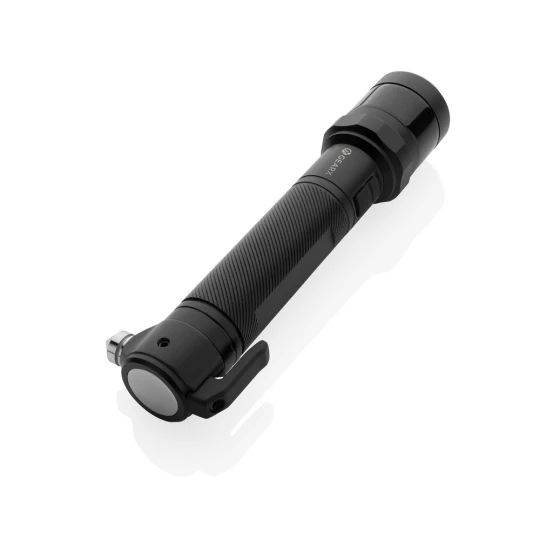 Latarka bezpieczeństwa Gear X, aluminium z recyklingu (P513.321)-1