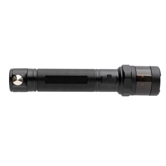 Latarka bezpieczeństwa Gear X, aluminium z recyklingu (P513.321)-1