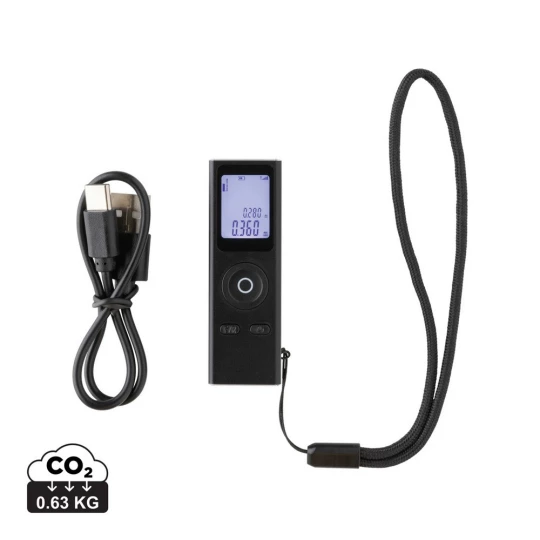 Dalmierz laserowy 30m Gear X, aluminium z recyklingu (P113.501)-1