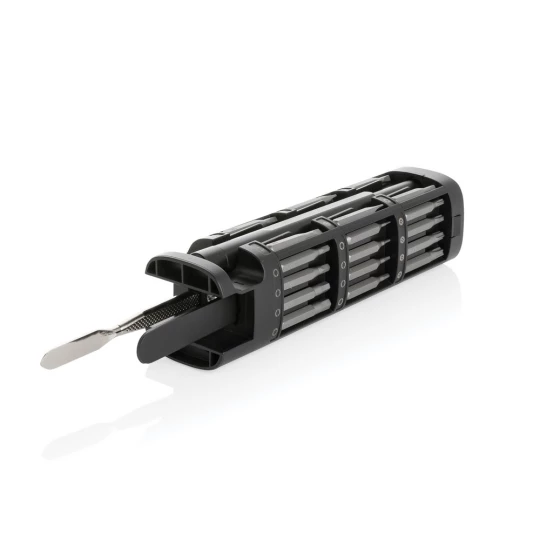 Śrubokręt Gear X, 56 końcówek, aluminium z recyklingu (P221.261)-1