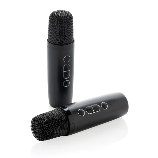 Zestaw do karaoke Singvibe, głośnik bezprzewodowy i dwa mikrofony (P331.0601)-1