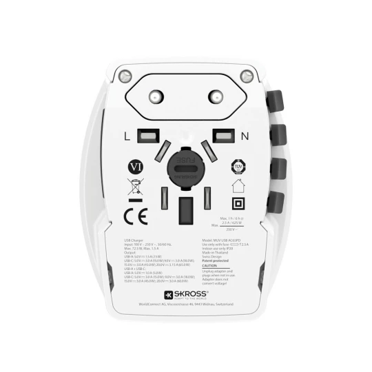 Adapter podróżny SKROSS MUV 65W (VSK13-02)-1