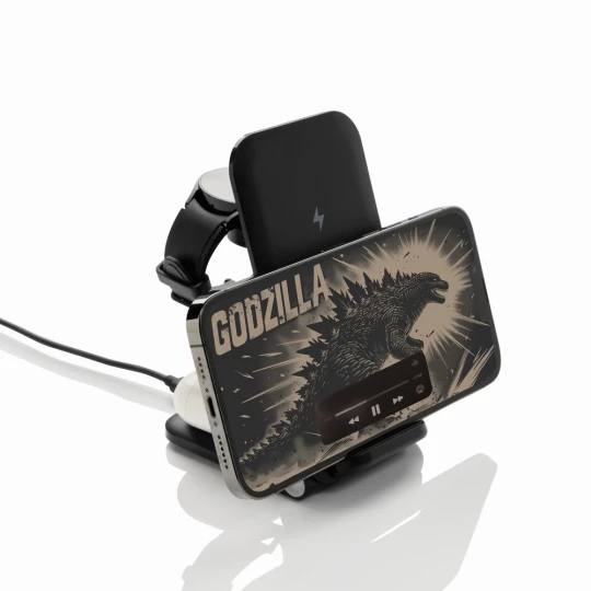 Ładowarka bezprzewodowa 3 w 1, 15W Powerpal (P309.0601)-1