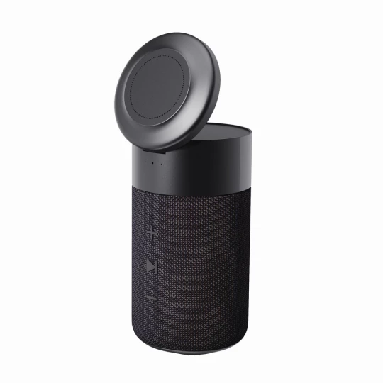 Głośnik bezprzewodowy 10W Anaheim, ładowarka bezprzewodowa 15W (P331.5801)-1