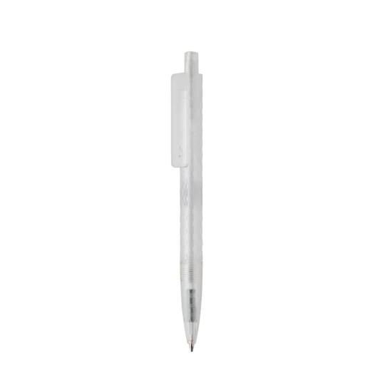 Geometryczny długopis z PC z recyklingu X3 Frosted (P611.3303)-1
