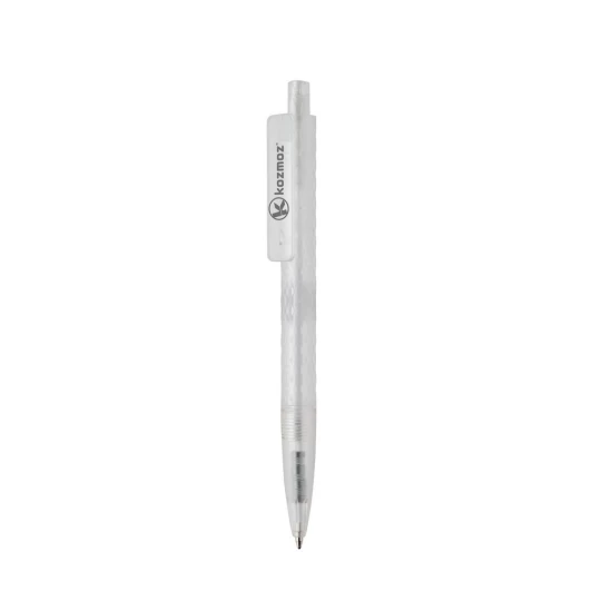 Geometryczny długopis z PC z recyklingu X3 Frosted (P611.3303)-1