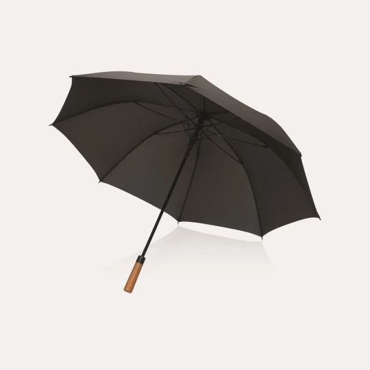Tony  Aware™ RPET 30 inch acacia auto open umbrella (P850.7201)-1