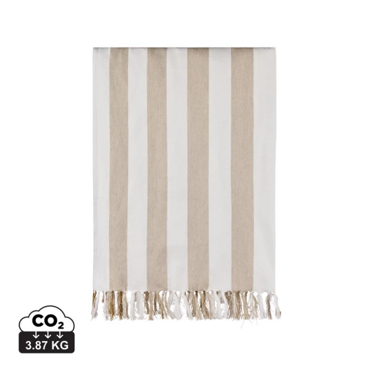 VINGA Ornos GRS recycled cotton hammam towel (VG622-20)-1