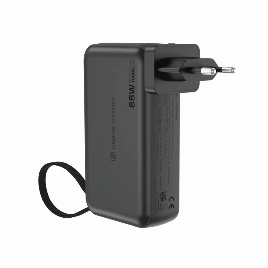 Ładowarka 2 w 1, power bank do laptopa 10000 mAh, 65W Eureka (P301.9901)-1