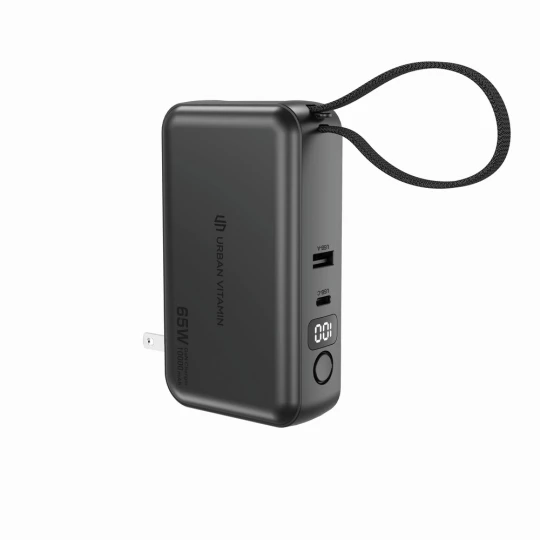 Ładowarka 2 w 1, power bank do laptopa 10000 mAh, 65W Eureka (P301.9901)-1
