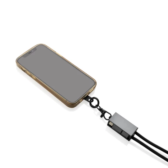 Kabel do ładowania 2 w 1, smycz na telefon Terra (P302.5402)-1
