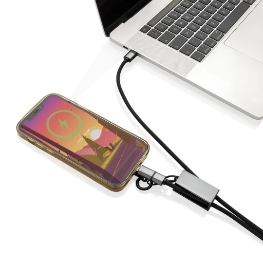 Kabel do ładowania 2 w 1, smycz na telefon Terra (P302.5402)-1