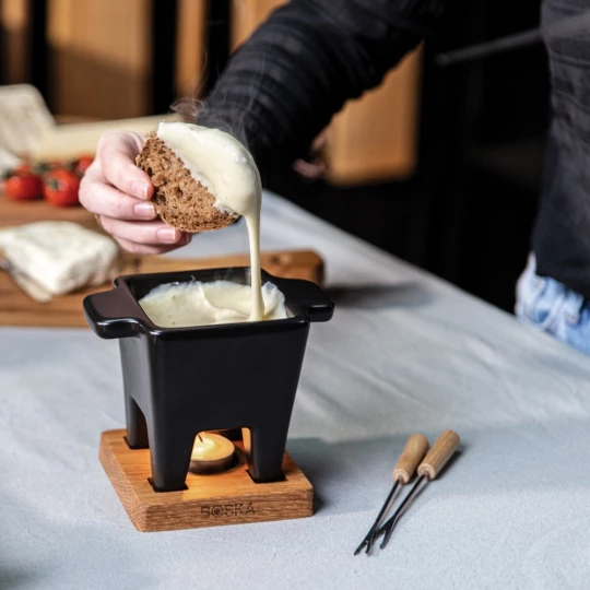 Zestaw do serwowania fondue BOSKA Tapas Fondue Nero (VSB13-03)-1