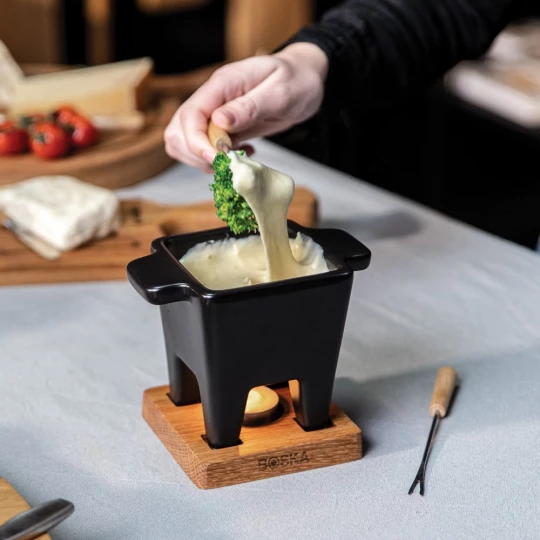 Zestaw do serwowania fondue BOSKA Tapas Fondue Nero (VSB13-03)-1