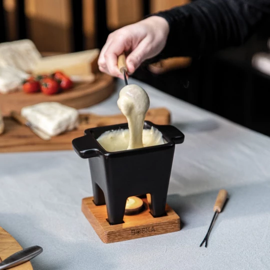 Zestaw do serwowania fondue BOSKA Tapas Fondue Nero (VSB13-03)-1