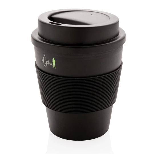 Reusable Coffee cup with screw lid 350ml (P432.681)-1