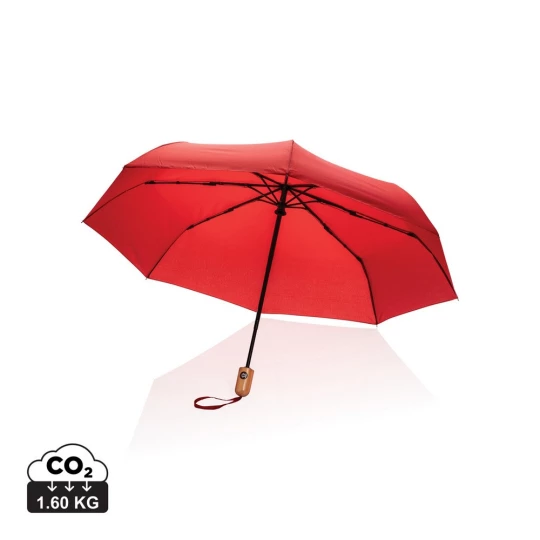 Bambusowy parasol automatyczny 21