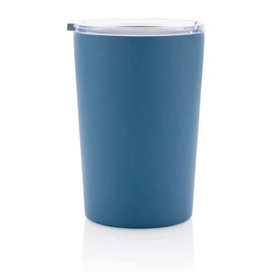 Kubek termiczny 420 ml, stal nierdzewna z recyklingu (P433.055)-1