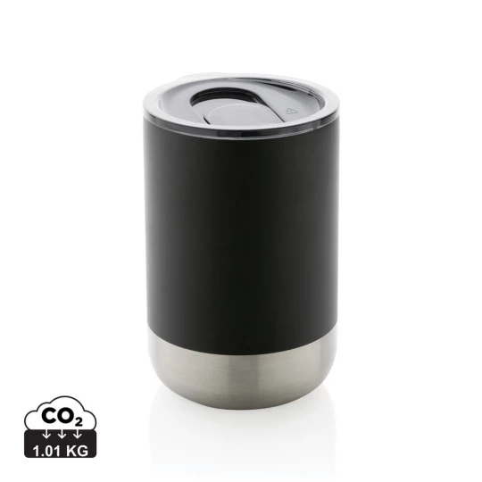 Kubek termiczny 360 ml, stal nierdzewna z recyklingu (P433.061)-1