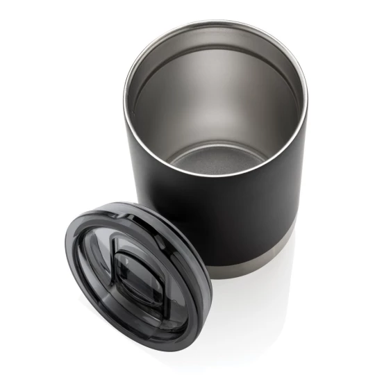 Kubek termiczny 360 ml, stal nierdzewna z recyklingu (P433.061)-1