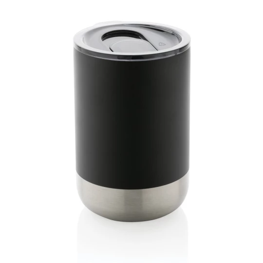 Kubek termiczny 360 ml, stal nierdzewna z recyklingu (P433.061)-1