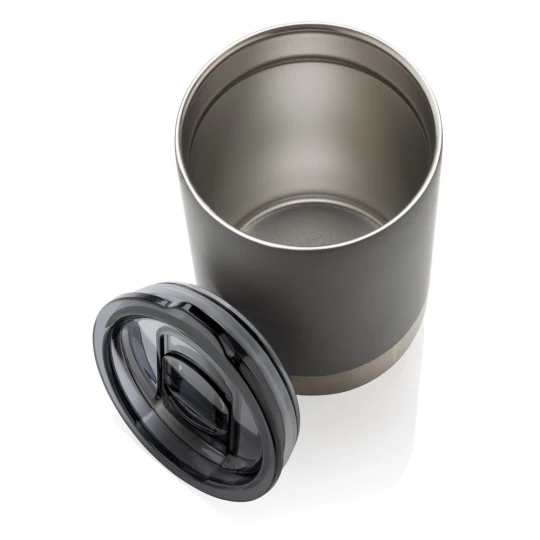 Kubek termiczny 360 ml, stal nierdzewna z recyklingu (P433.062)-1