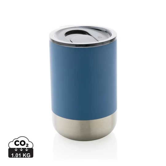 Kubek termiczny 360 ml, stal nierdzewna z recyklingu (P433.065)-1