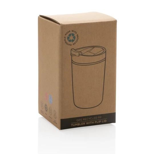 Kubek podróżny 300 ml z PP z recyklingu (P433.081)-1