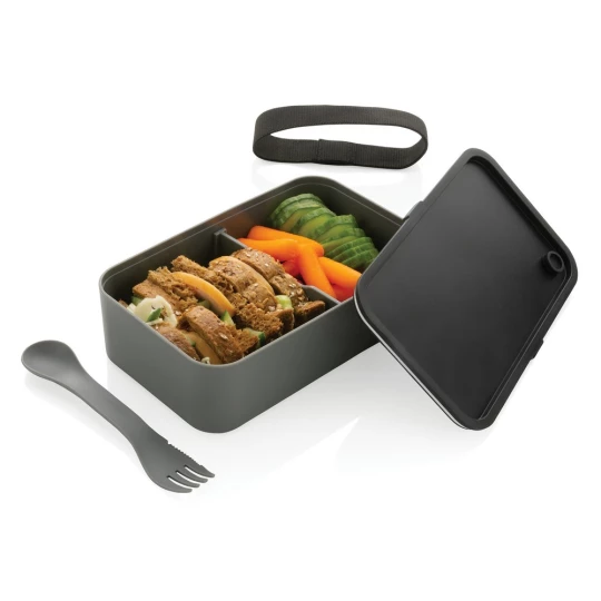 Pudełko śniadaniowe 1,2 L RPP, łyżkowidelec (P269.052)-1