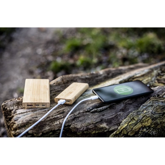 Bamboo power bank 5000 mAh B'RIGHT | Posey (V0347-17)-1