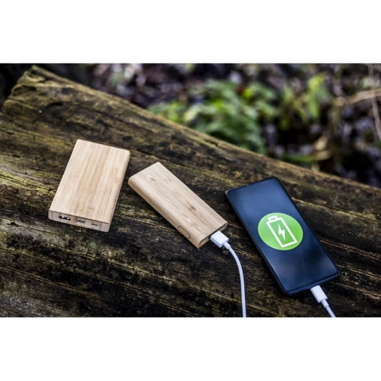 Bamboo power bank 5000 mAh B'RIGHT | Posey (V0347-17)-1