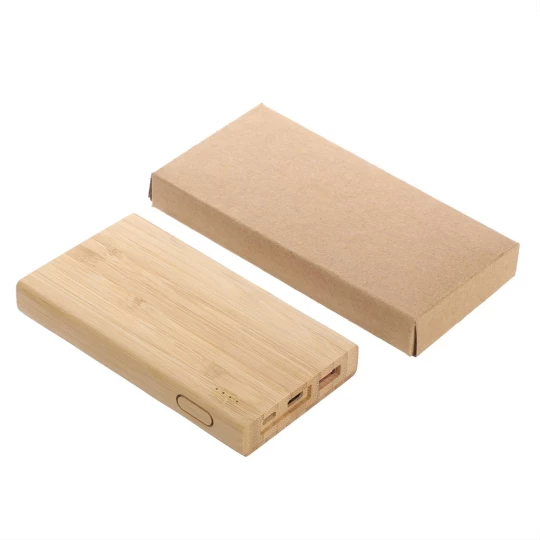 B'RIGHT Bambus-Powerbank 8000 mAh | Caroline (V0348-17)-1