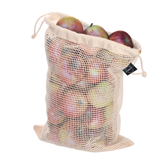 B'RIGHT Baumwollbeutel für Obst und Gemüse, groß | Brandon (V0782-20)-1