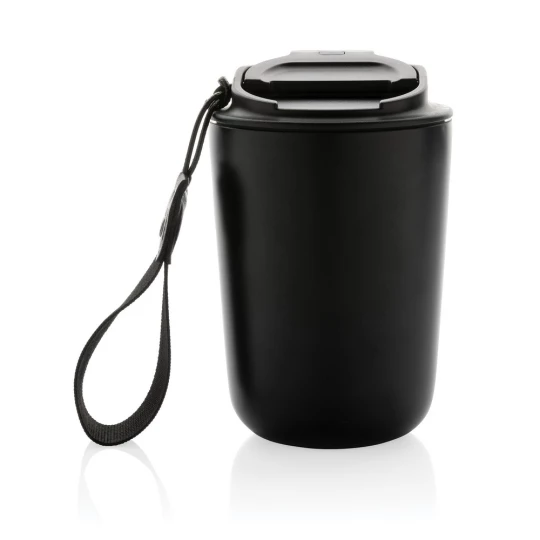 Kubek termiczny 380 ml Cuppa, stal nierdzewna z recyklingu (P435.021)-1