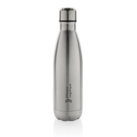 Butelka sportowa 500 ml Eureka, stal nierdzewna z recyklingu (P435.722)-1