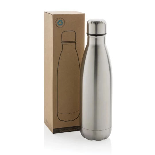 Butelka sportowa 500 ml Eureka, stal nierdzewna z recyklingu (P435.722)-1