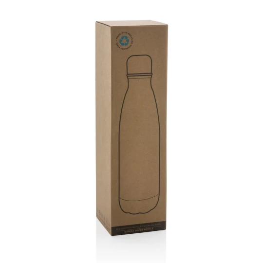 Butelka sportowa 500 ml Eureka, stal nierdzewna z recyklingu (P435.722)-1