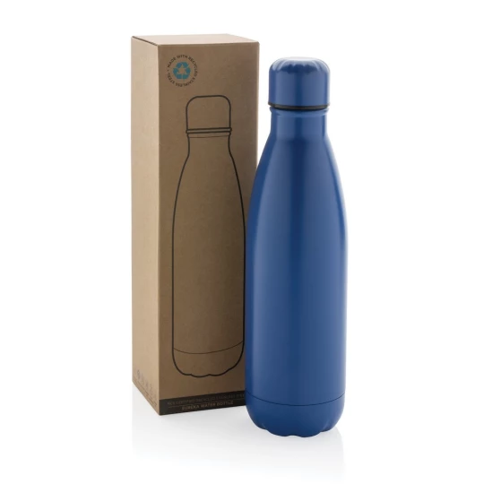 Butelka sportowa 500 ml Eureka, stal nierdzewna z recyklingu (P435.725)-1