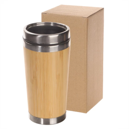 Bamboo thermo mug 500 ml | Mark (V0845-17)-1