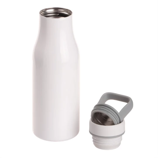 Butelka termiczna 550 ml Air Gifts, pojemnik w zakrętce | Jessica (V0850-02)-1