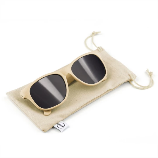 Okulary przeciwsłoneczne B'RIGHT, bawełniane etui w komplecie | Adam (V7375-00)-1